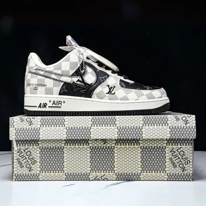 Louis Vuitton x Nike Air Force 1 ¡®Royal Black¡¯