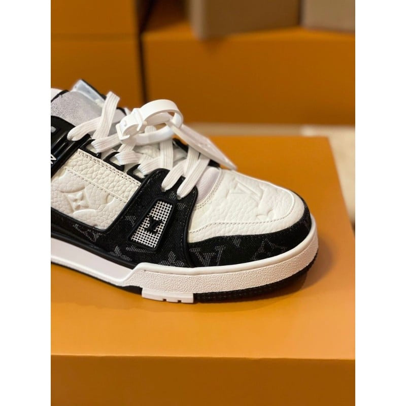 Louis Vuitton LV Trainer Sneaker ¡®Monogram Black Denim¡¯