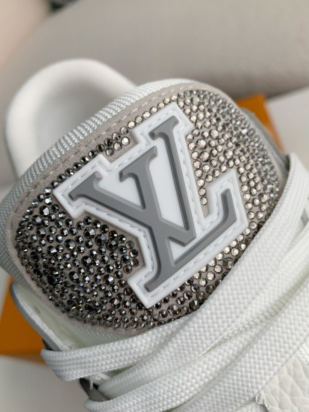 Louis Vuitton LV Trainer Sneaker ¡®Denim Monogram Grey Diamond¡¯