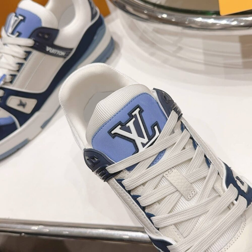 Louis Vuitton LV Trainer ¡°Blue Beige¡±
