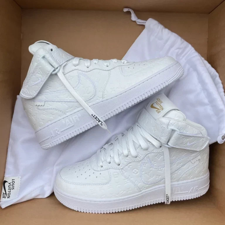 Louis Vuitton x Nike Air Force 1 Mid ¡®White¡¯