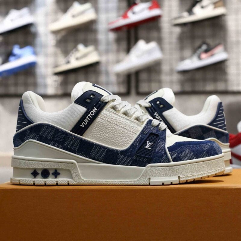 Louis Vuitton LV Trainer Sneaker ¡®Damier Denim Blue¡¯