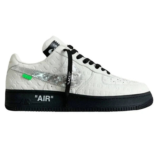 Louis Vuitton x Nike Air Force 1 Low ¡®White Black Silver¡¯