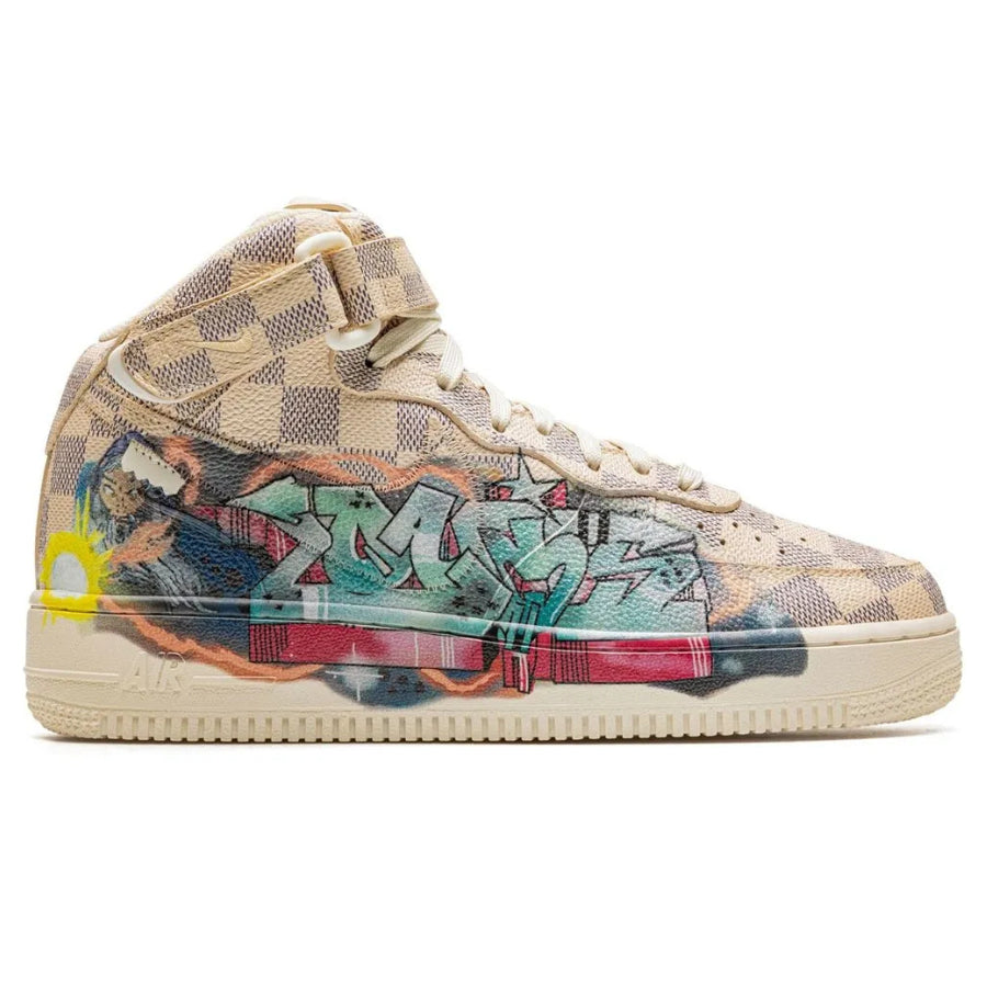 Louis Vuitton x Nike Air Force 1 Mid ¡®By Virgil Abloh Graffiti¡¯