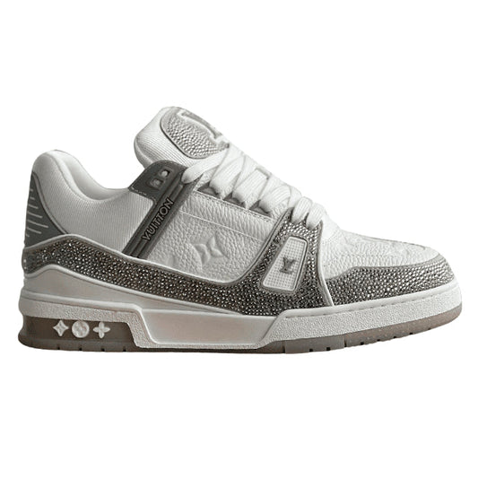 Louis Vuitton LV Trainer Sneaker ¡®Denim Monogram Grey Diamond¡¯