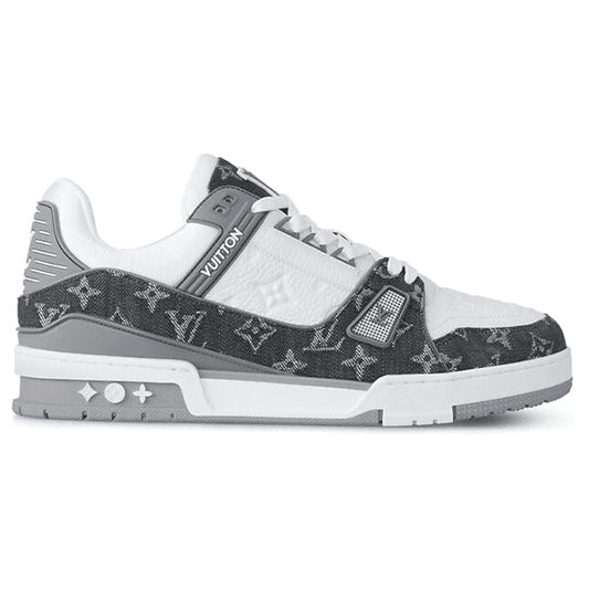Louis Vuitton LV Trainer Sneaker ¡®Denim Monogram Grey¡¯