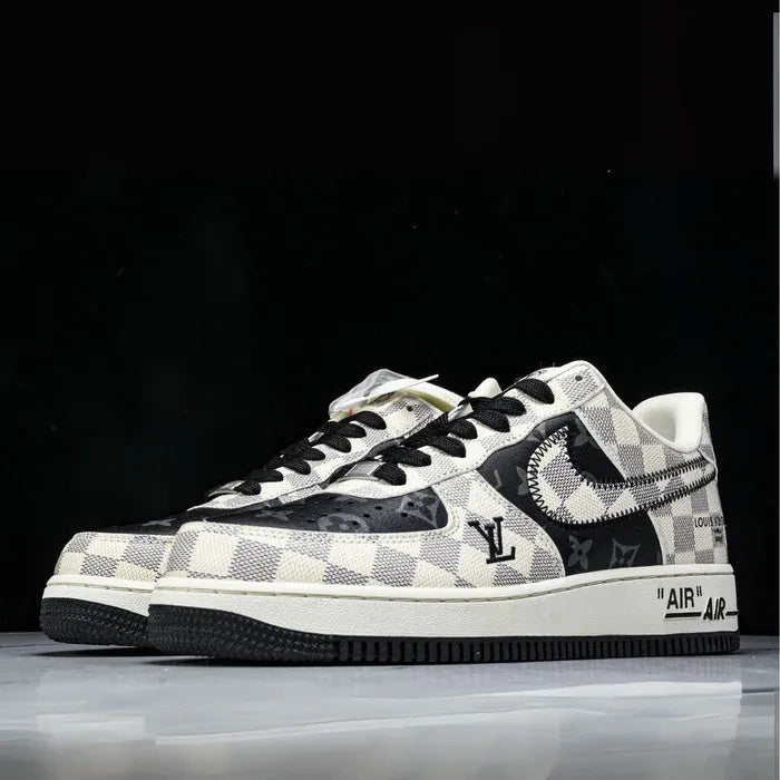 Louis Vuitton x Nike Air Force 1 ¡®Royal Black¡¯