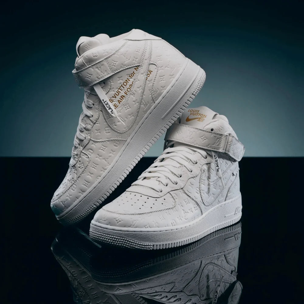 Louis Vuitton x Nike Air Force 1 Mid ¡®White¡¯