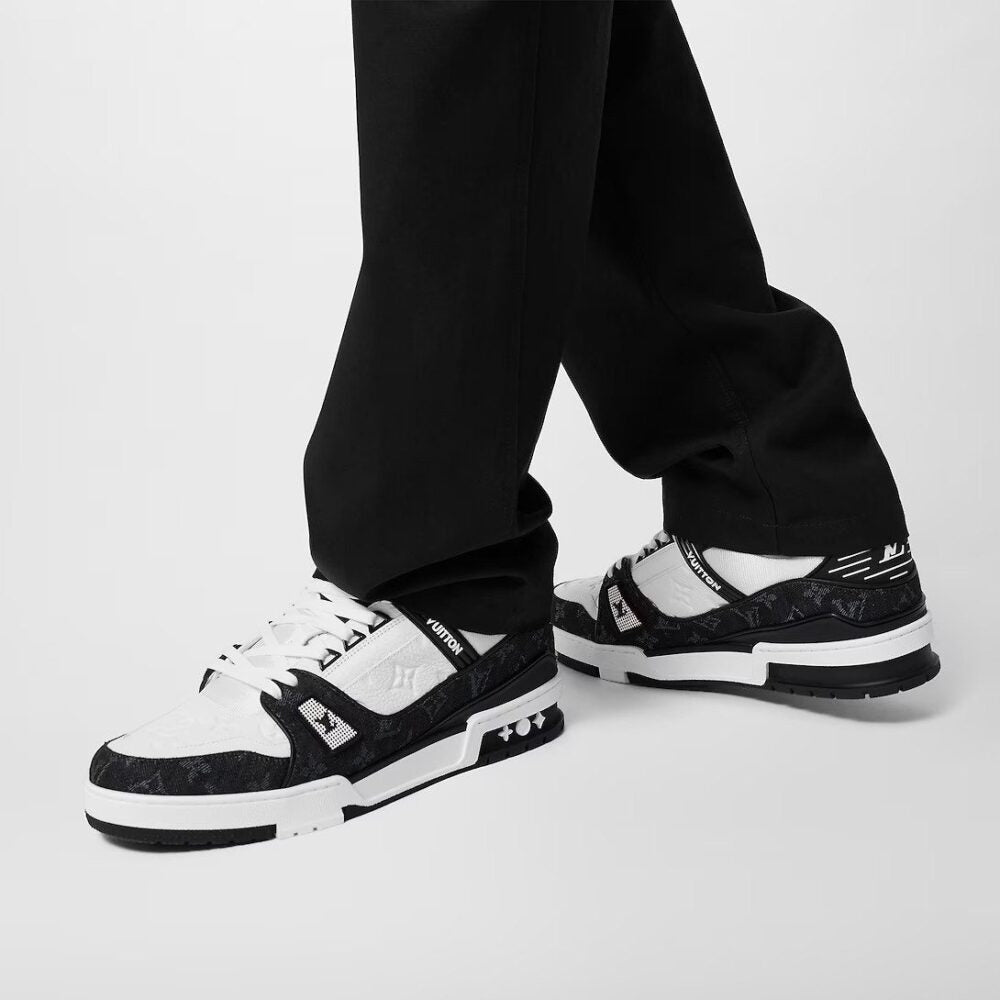Louis Vuitton LV Trainer Sneaker ¡®Monogram Black Denim¡¯
