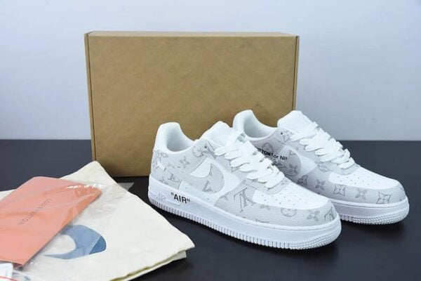 Louis Vuitton x Nike Air Force 1 Low ¡®By Virgil Abloh White Gray¡¯