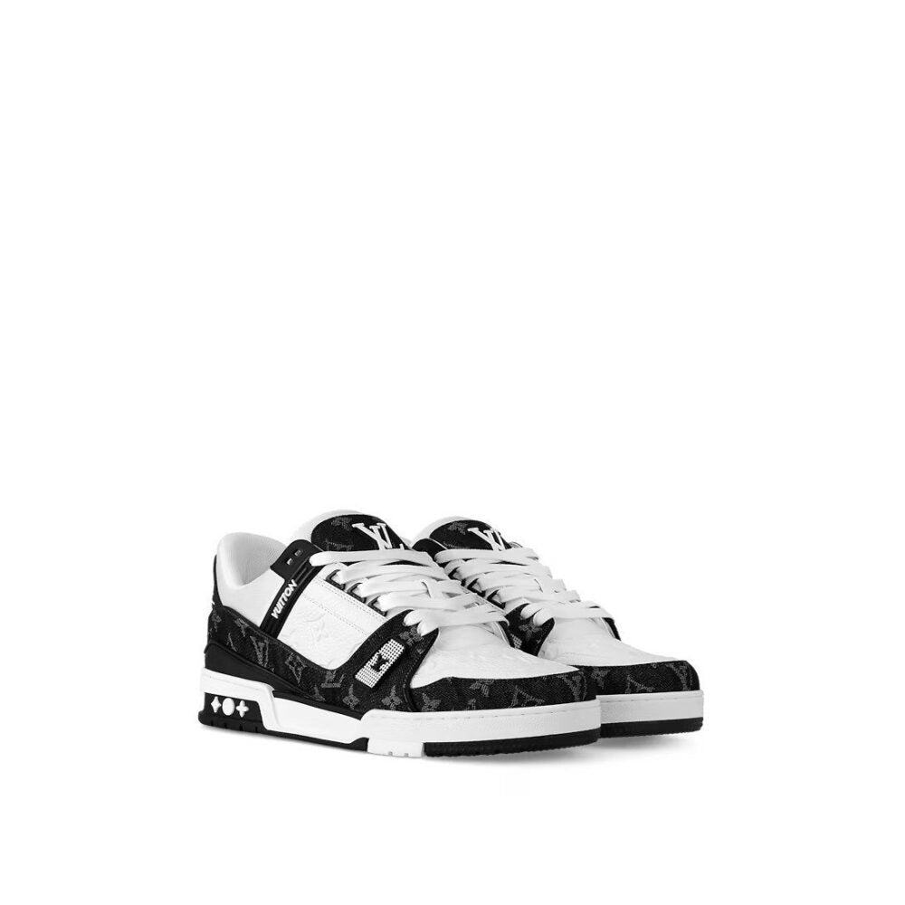Louis Vuitton LV Trainer Sneaker ¡®Monogram Black Denim¡¯