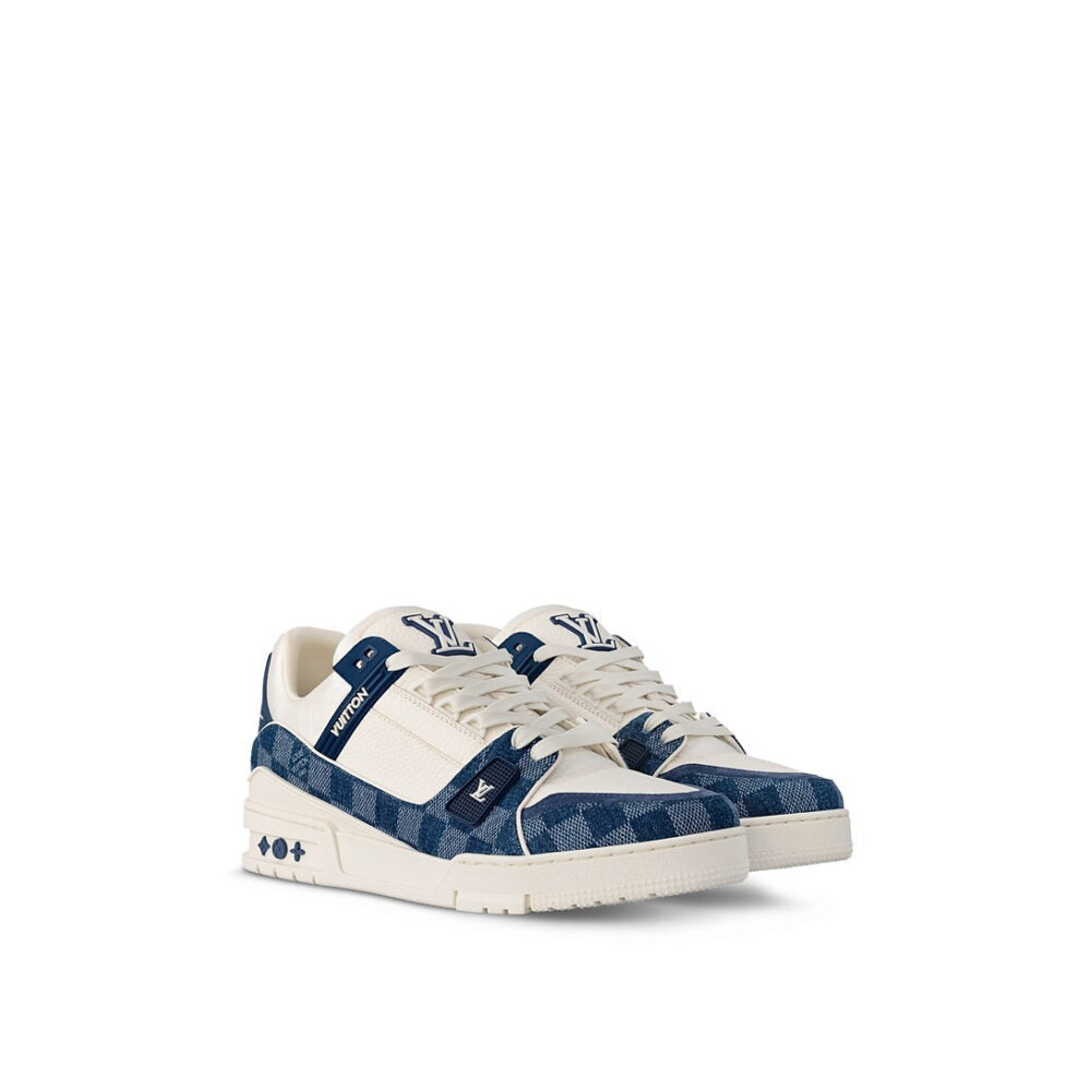 Louis Vuitton LV Trainer Sneaker ¡®Damier Denim Blue¡¯