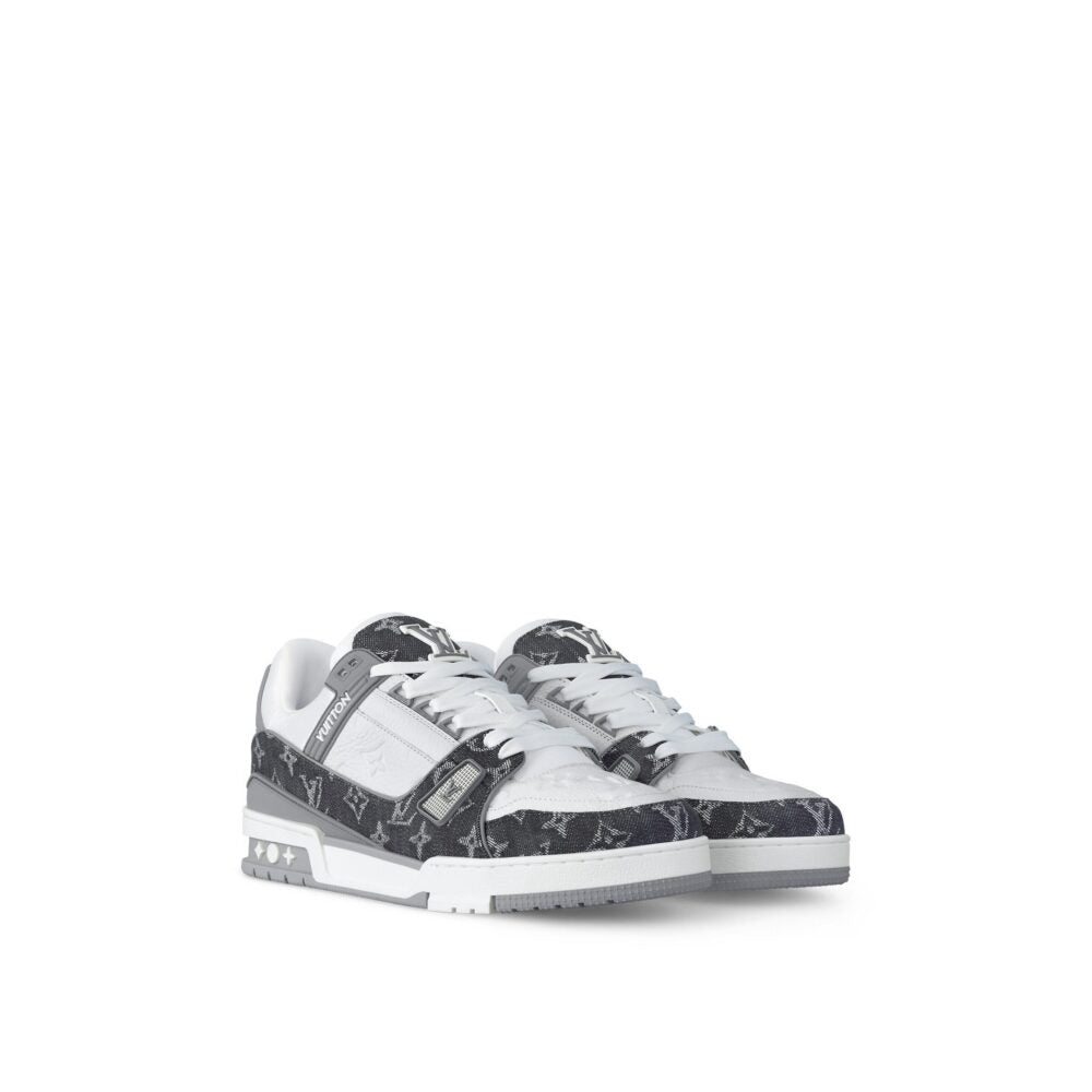 Louis Vuitton LV Trainer Sneaker ¡®Denim Monogram Grey¡¯