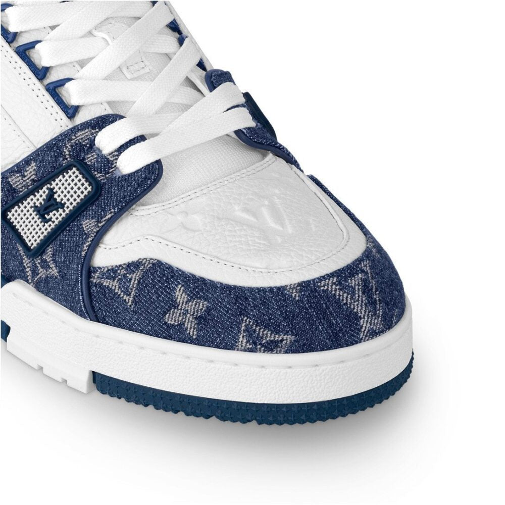 Louis Vuitton LV Trainer Sneaker ¡®Denim Monogram Blue¡¯