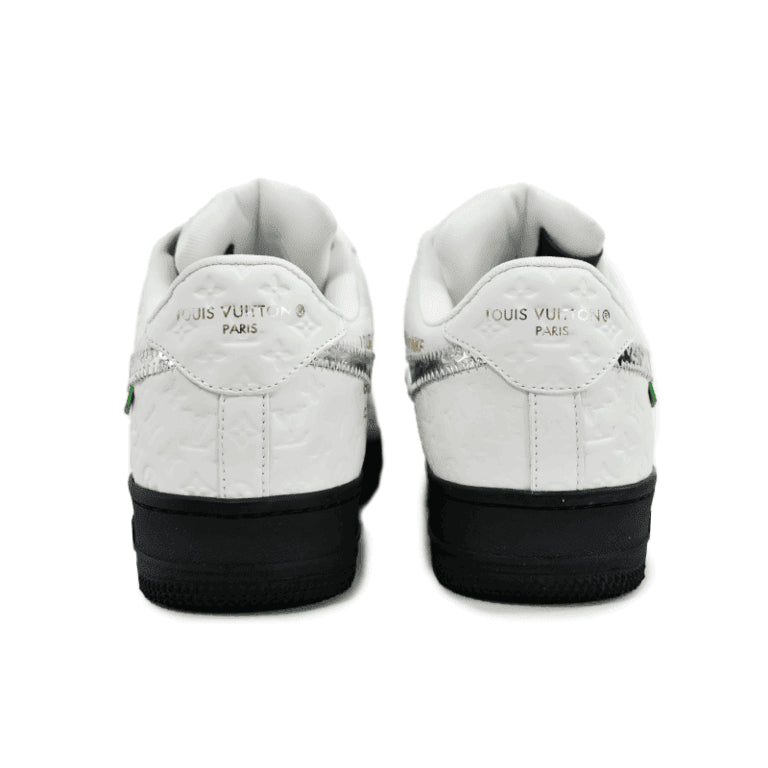 Louis Vuitton x Nike Air Force 1 Low ¡®White Black Silver¡¯