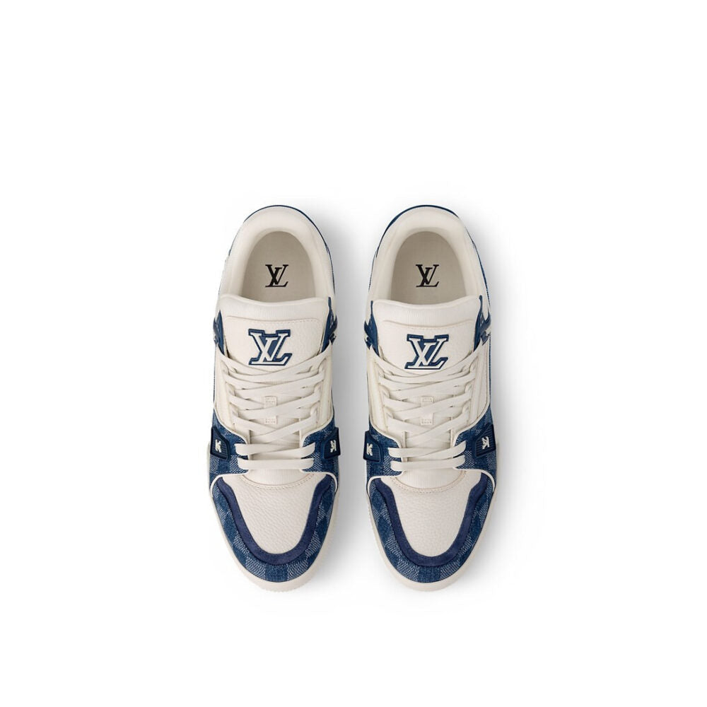 Louis Vuitton LV Trainer Sneaker ¡®Damier Denim Blue¡¯