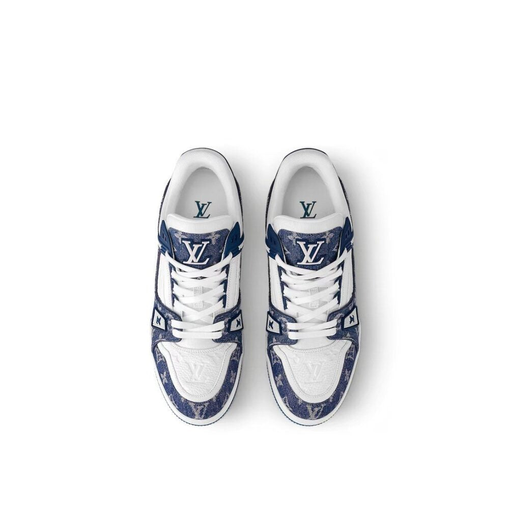 Louis Vuitton LV Trainer Sneaker ¡®Denim Monogram Blue¡¯