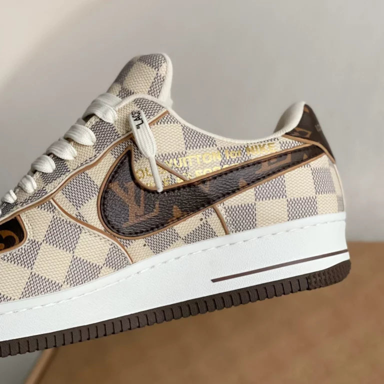 Louis Vuitton x Nike Air Force 1 Low ¡®Damier Canvas¡¯