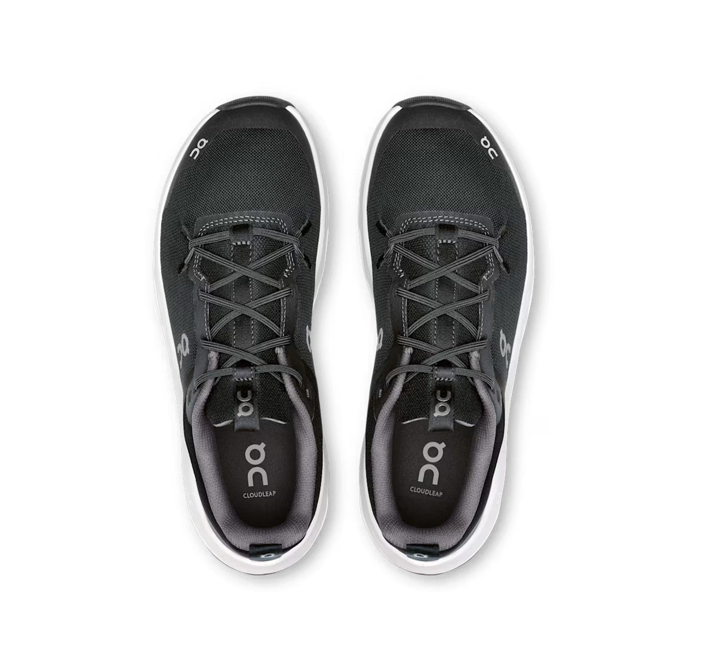 ON Big Kid's Cloudleap Black/White